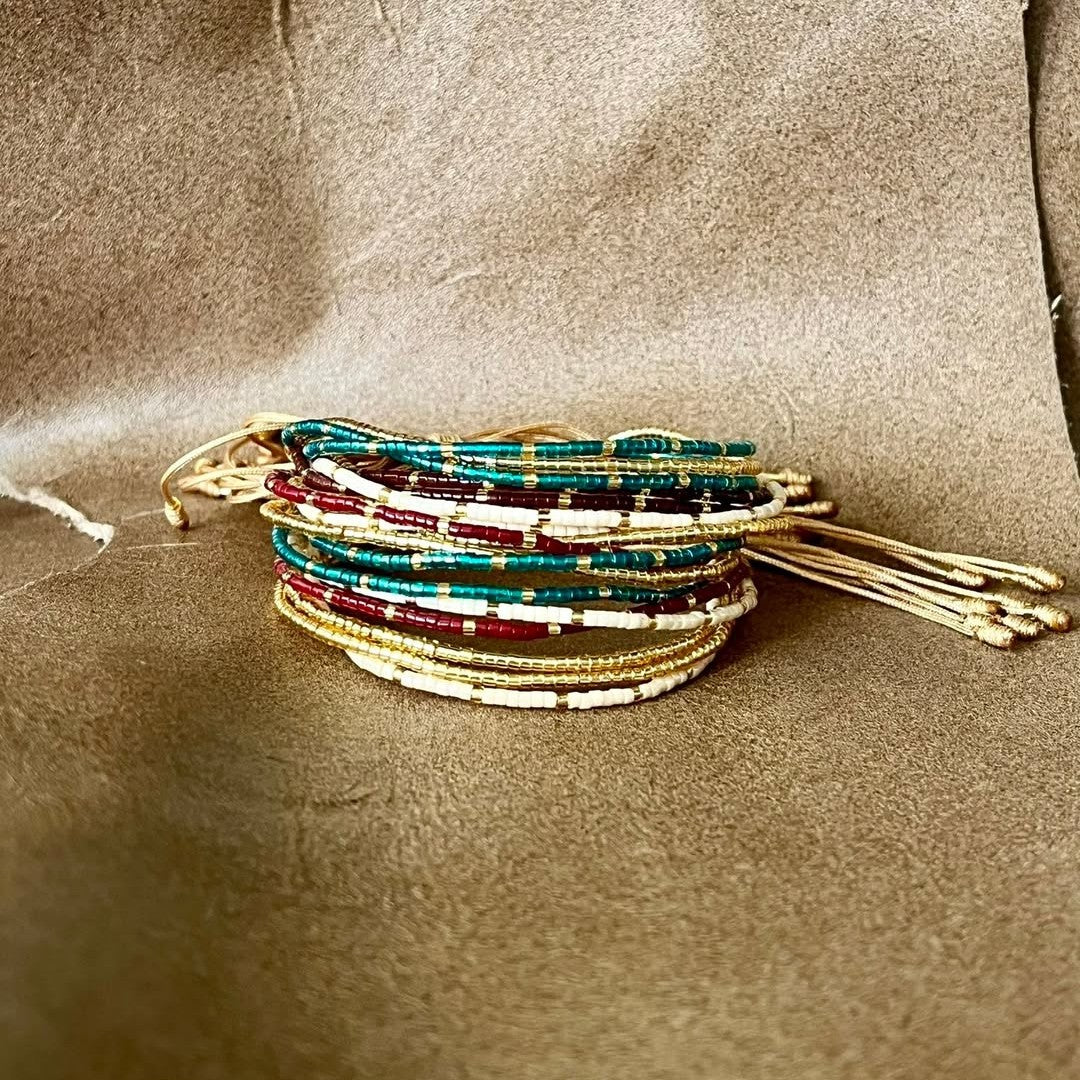 Dos Pulseras Miyuki